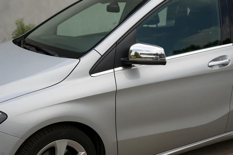 Mercedes B-class W246 2011-2018 Spiegelabdeckungen (2 Stk, Edelstahl) Image