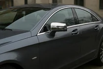 Mercedes CLS C218 2011-2018 Spiegelabdeckungen (2 Stk, Edelstahl) Foto 1