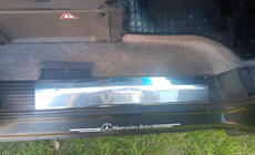 Mercedes Vito W638 1996-2003 Einstiegsleisten Edelstahl innen Carmos V1 (3 Stk) Foto 5