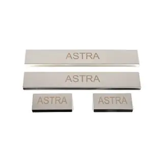 Einstiegsleisten Abdeckungen (4 Stk, Edelstahl)