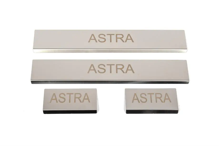 Opel Astra K 2016-2021 Einstiegsleisten Abdeckungen (4 Stk, Edelstahl) Image
