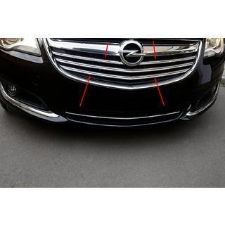 Chrom Kühlergrill Blenden (2014-2017, Edelstahl) Opel Insignia 2008-2017 Foto 1