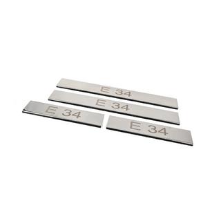Einstiegsleisten Abdeckungen (4 Stk, Carmos V3) BMW 5 Series E34 1988-1995 Foto 2