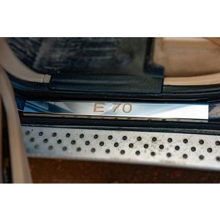 Einstiegsleisten Abdeckung (4 Stk, Edelstahl) BMW X5 E70 2007-2013 Foto 3