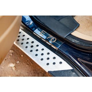 Einstiegsleisten Abdeckung (4 Stk, Edelstahl) BMW X5 E70 2007-2013 Foto 2