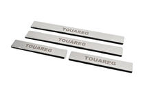 Volkswagen Touareg 2010-2018 Einstiegsleisten Edelstahl Carmos V1 (4 Stk) Foto 2