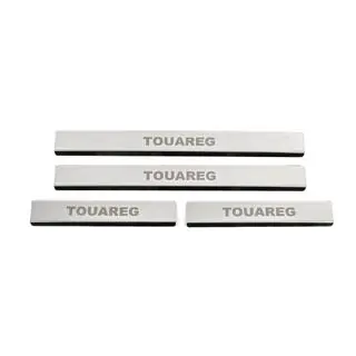Einstiegsleisten Edelstahl Carmos V1 (4 Stk) Volkswagen Touareg 2010-2018 Foto 1
