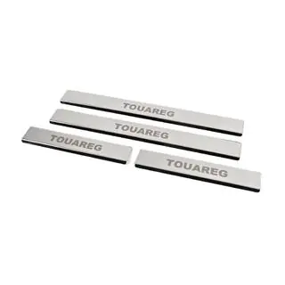 Einstiegsleisten Edelstahl Carmos V1 (4 Stk) Volkswagen Touareg 2010-2018 Foto 2
