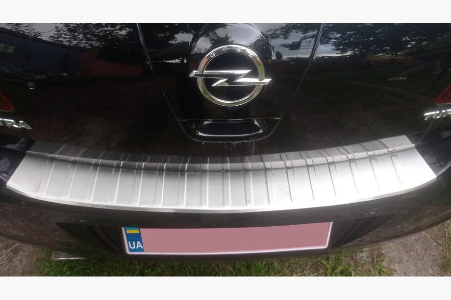 Opel Astra J 2009-2015 Heckstoßstangenschutz Carmos (HB) Edelstahl Image