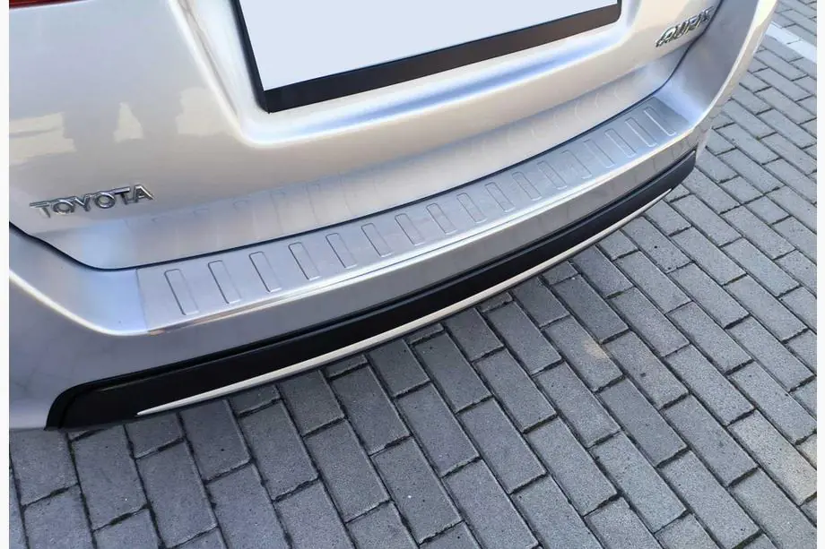 Toyota Auris 2012-2018 Heckstoßstangenabdeckung Carmos (SW) Edelstahl Foto 1