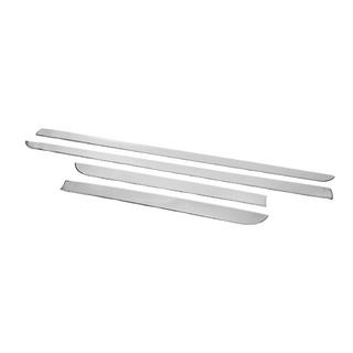 Türleisten Edelstahl (4 Stück) Nissan Navara 2006-2015 Foto 3
