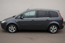Ford C-Max 2004-2010 Fensterleisten Edelstahl (4 Stk.) Foto 1
