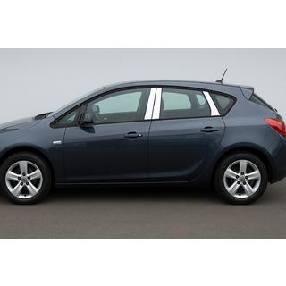 Edelstahl Türsäulen Abdeckungen (HB/SD) (6 Stk) Opel Astra J 2009-2015 Foto 1