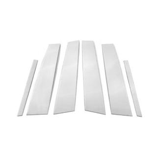 Edelstahl Türsäulen Abdeckungen (6 Stk) Foto 2