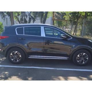 Edelstahl Türsäulen Abdeckungen (6 Stk) Kia Sportage 2015-2021 Foto 1