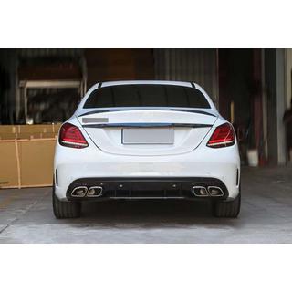 Bodykit mit Diffusor (AMG C63-Design 2018-2021) Mercedes C-сlass W205 2014-2021 Foto 4