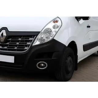 Nebelscheinwerfer Blenden Carmos (2 Stk., Edelstahl) Renault Master 2011-2023 Foto 1