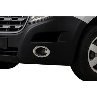 Nebelscheinwerfer Blenden Carmos (2 Stk., Edelstahl) Opel Movano 2010-2021 Foto 1