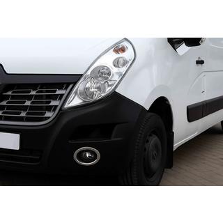 Nebelscheinwerfer Blenden Carmos (2 Stk., Edelstahl) Opel Movano 2010-2021 Foto 3
