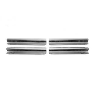 Einstiegsleisten Edelstahl innen Carmos (4 Stk) Volkswagen Touran 2003-2010 Foto 2