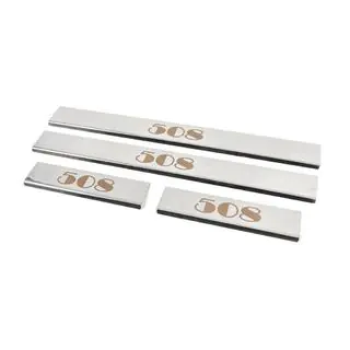 Einstiegsleisten Carmos (4 Stk, Edelstahl) Peugeot 508 2010-2018 Foto 2