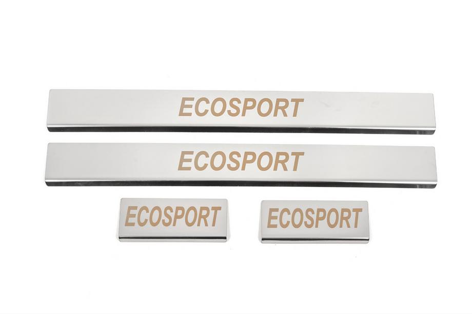 Ford Ecosport 2013-2022 Einstiegsleisten Carmos (4 Stk, Edelstahl) Image