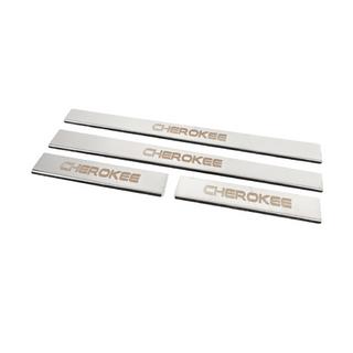 Einstiegsleisten Carmos V-2 (4 Stk, Edelstahl) Jeep Grand Cherokee WK 2004-2010 Foto 2