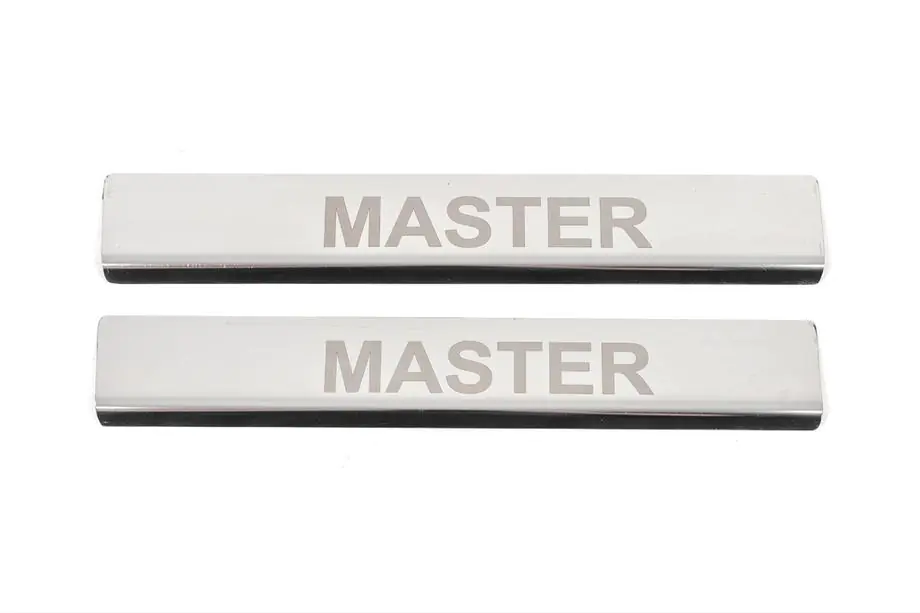 Renault Master 2011-2023 Einstiegsleisten V4 (2 Stk, Edelstahl) Image