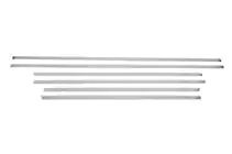 Mercedes E-class W212 2009-2016 Fensterrahmen Chromleisten (SW) (6 Stk, Edelstahl) Foto 2