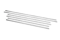 Mercedes E-class W212 2009-2016 Fensterrahmen Chromleisten (SW) (6 Stk, Edelstahl) Foto 3