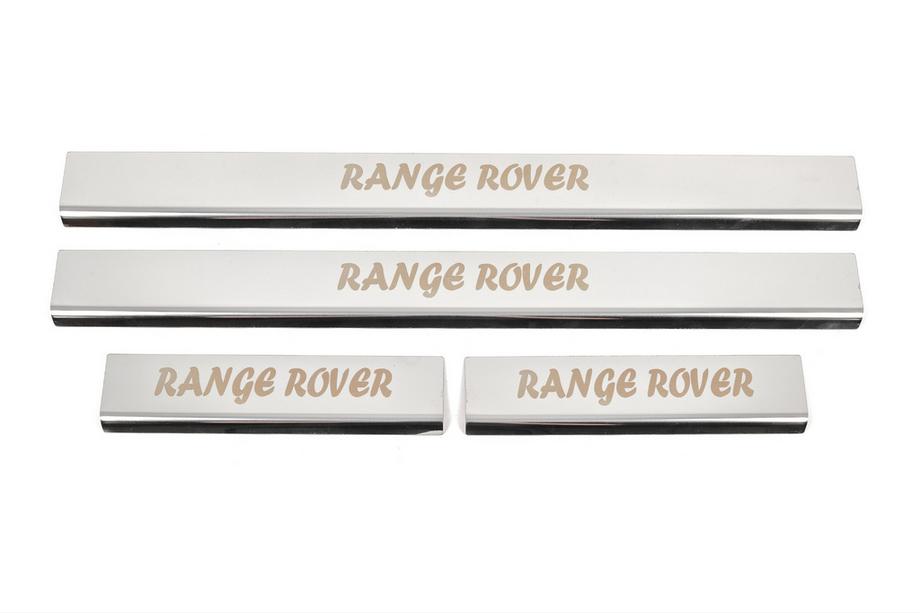 Range Rover III L322 2002-2012 Einstiegsleisten Edelstahl Carmos 4 Stück Image