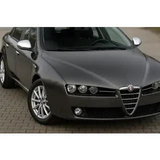 Spiegelabdeckungen (2 Stk, Edelstahl) Carmos Alfa Romeo 159 2005–2011 Foto 1