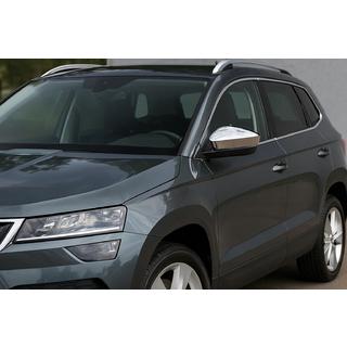 Spiegelabdeckungen (2 Stk, Edelstahl) Carmos Skoda Karoq 2018- Foto 1