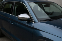 Skoda Kodiaq 2016-2023 Spiegelabdeckungen (2 Stk, Edelstahl) Carmos Foto 1