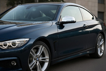BMW 4 Series F32/F33/F36 2012-2020 Spiegelabdeckungen (2 Stk, Edelstahl) Carmos Foto 3