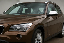 BMW X1 E84 2009-2015 Spiegelabdeckungen (2 Stk, Edelstahl) Carmos Foto 3