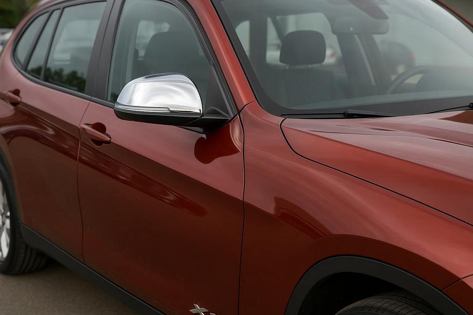 BMW X1 E84 2009-2015 Spiegelabdeckungen (2 Stk, Edelstahl) Carmos Image