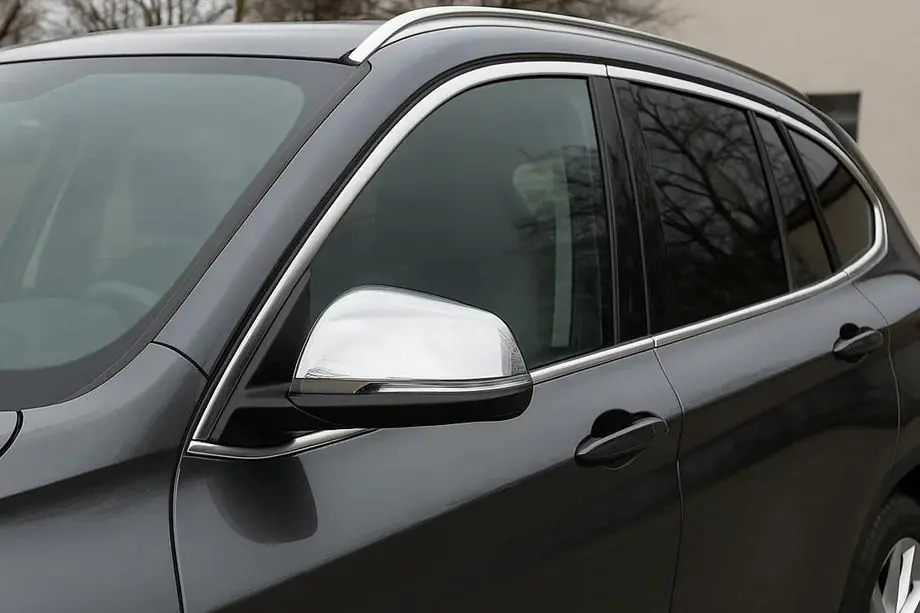 BMW X1 F48 2015-2022 Spiegelabdeckungen (2 Stk, Edelstahl) Carmos Image