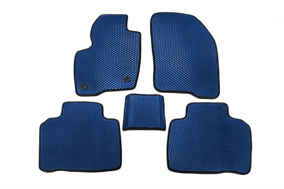 Ford Edge 2014-2024 EVA Fußmatten (Blau) Image