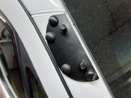 Volkswagen Crafter 2006-2016 Frontscheibenblende am Rahmen (Weiß, 5mm) Foto 9