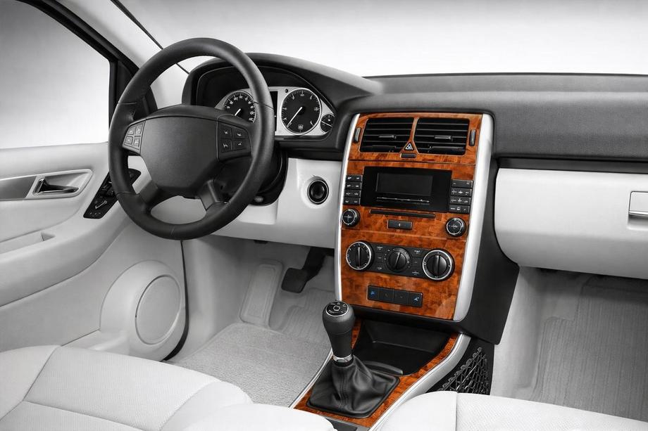 Mercedes B-class W245 2005-2011 Armaturenbrett Abdeckungen Aluminium Image