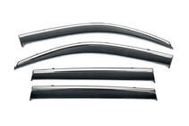 Toyota Land Cruiser Prado 150 2009-2023 Chrom Windabweiser (4 Stk, Niken) Foto 1