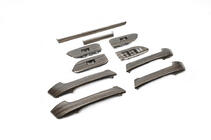 Toyota Land Cruiser Prado 150 2009-2023 Set Zierleisten in Holzoptik (dunkel) Foto 3