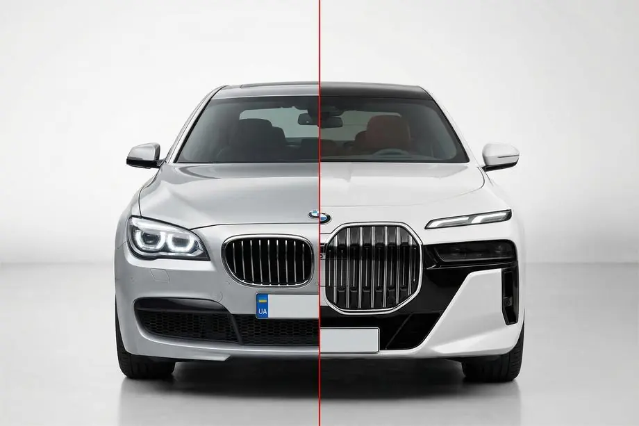 BMW 7 Series F01/F02 2008-2015 G70 M760 Restyling-Kit (Bodykit) Image