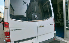 Mercedes Sprinter W906 2006–2018 Heckscheibenleiste Carmos (2 Stk, Edelstahl) Foto 3