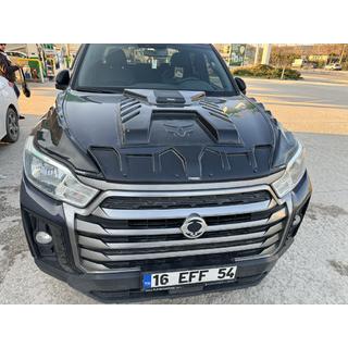 Motorhaubenabdeckung (ABS) SsangYong Musso ІІ 2018- Foto 2