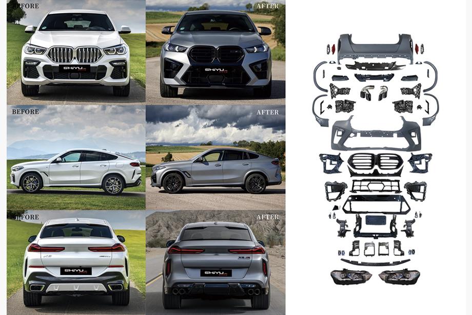 BMW X6 G06 2019–2027 Facelift Bodykit auf X6M F96 2024 Image