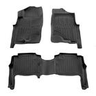 Nissan Navara 2006-2015 Stingray 3D Fußmatten (5 Stk, Polyurethan) Foto 1