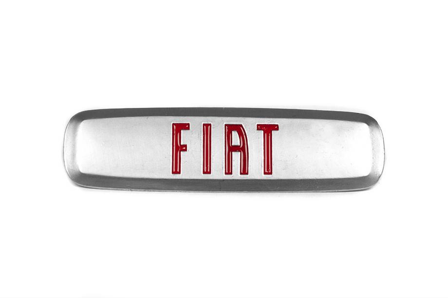 Fiat Aluminium Emblem für Fußmatten (1 Stk) Image