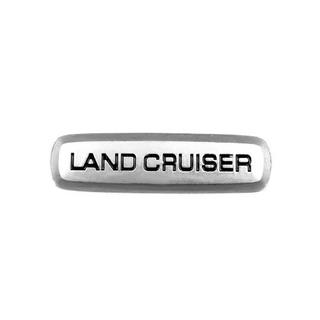 Land Cruiser Aluminium Emblem für Fußmatten (1 Stk) Foto 1